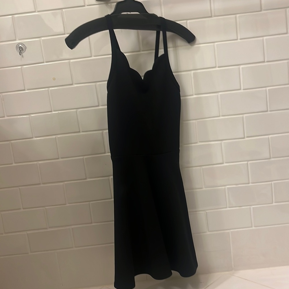 Sally Miller girls black mini dress